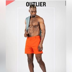 Outlier Five-Five shorts pink color Lilac